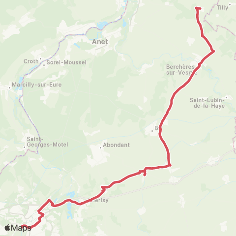 Linéad Haut Arbre <> Ch. de Foire map