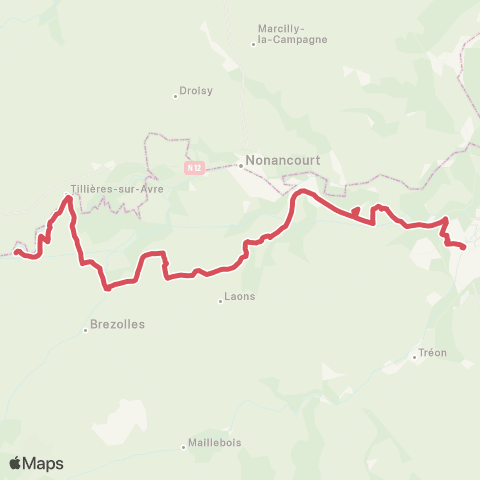 Linéad Centre <> Champ de Foire map