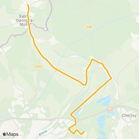 Linéad Balsan <> Taugourdeau map