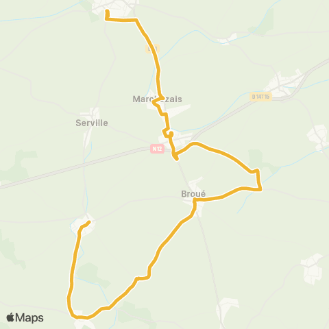 Linéad Mérangle <> Col. CDG map