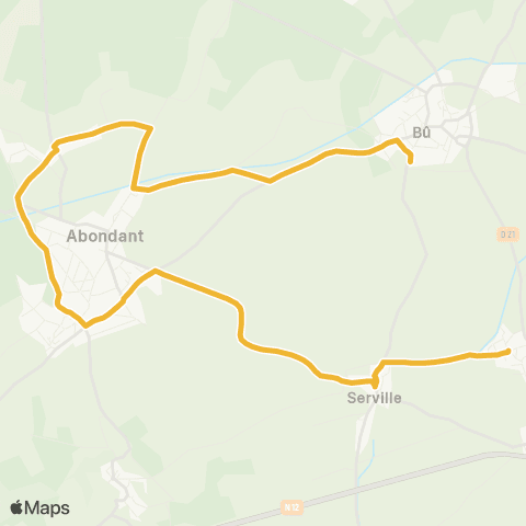 Linéad Bois Prieur <> Collège CDG map