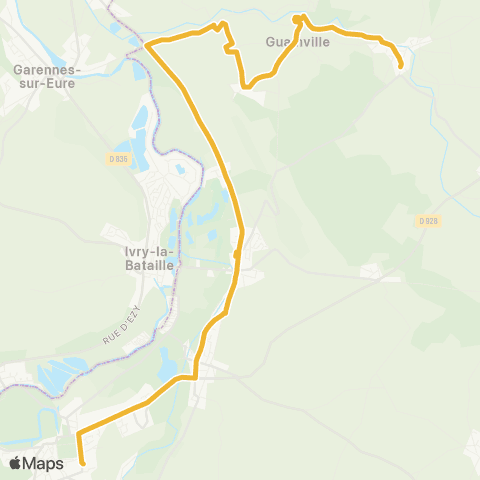 Linéad Mairie Gilles <> Mozart map