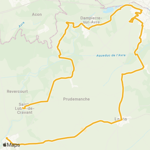 Linéad Ferette <> Vlaminck map