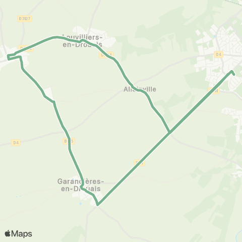 Linéad E.Boulay <> Ec. Pergaud map