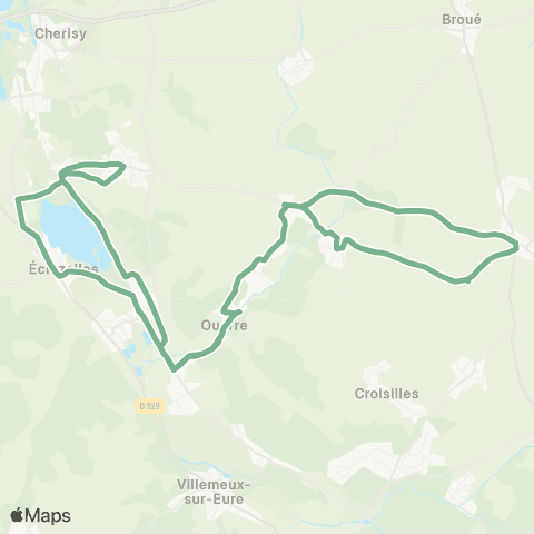 Linéad Pré <> Église de Ouerre map