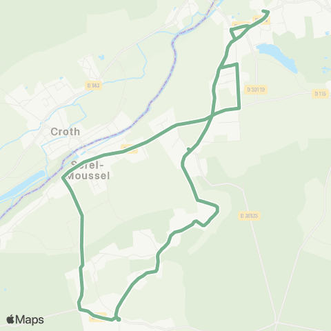 Linéad Saussay <> Saussay map