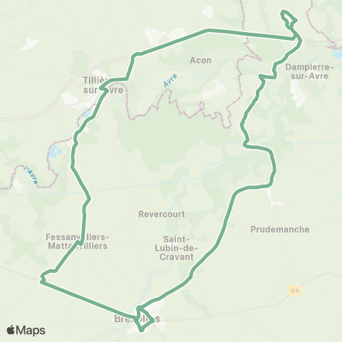 Linéad Vlaminck <> Desforges map