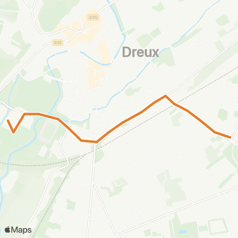 Linéad Champs de Foire <> Branly map