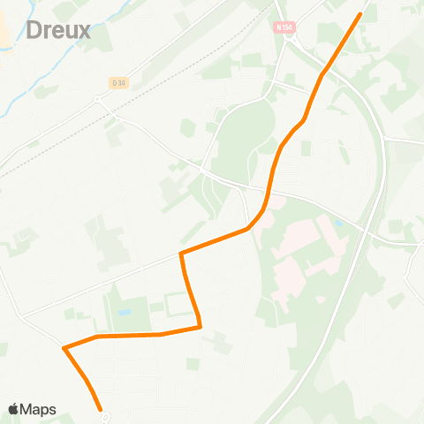 Linéad L3s - Tiénac > Gaulis map