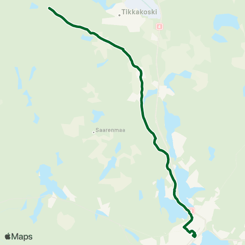 Linkki Saarijärvi-Jyväskylä map