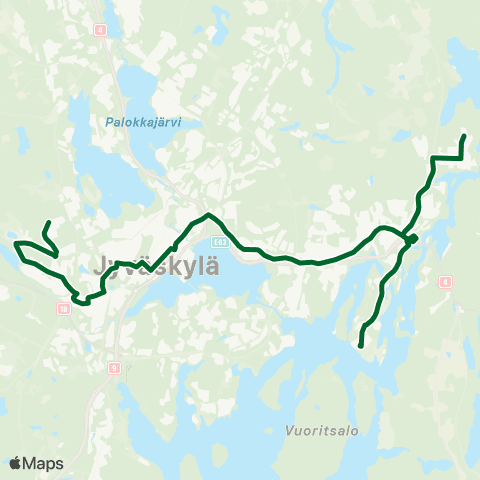 Linkki Haapaniemi-Kortemäki map