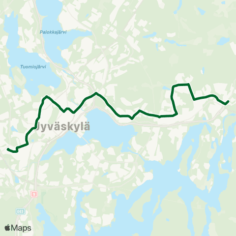 Linkki Vaajakoski-Keskusta map