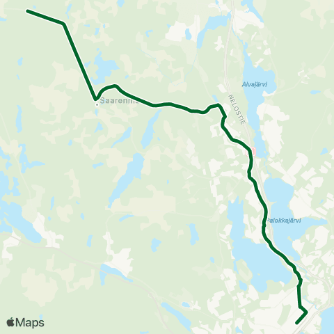 Linkki Saarenmaa-Lintukangas-Keskusta map