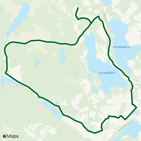 Linkki Keskusta-Nuutti-Ruoke-Keskusta map
