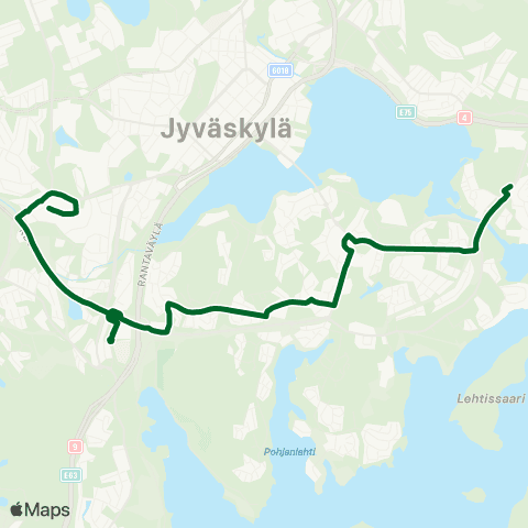 Linkki Viherlandia-Nova map