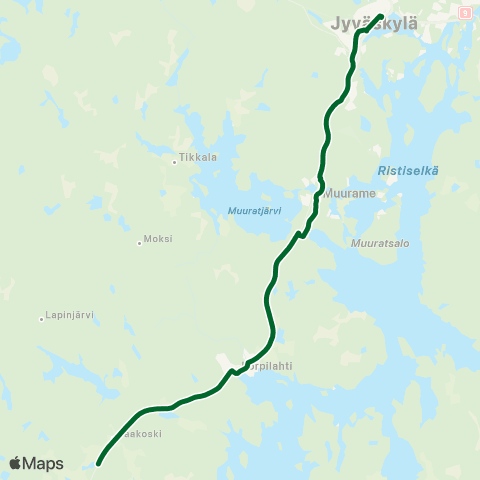 Linkki JKL-Jämsänkoski map