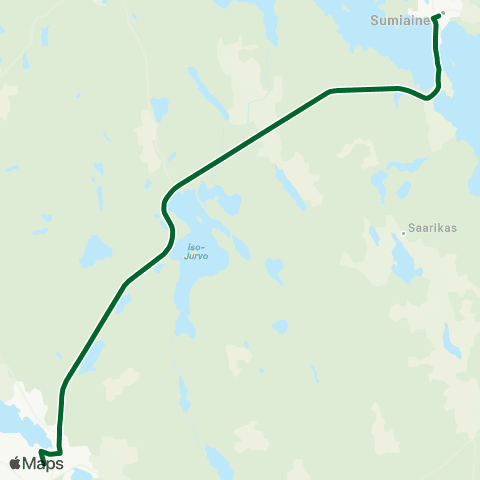 Linkki Suolahti - Sumiainen map