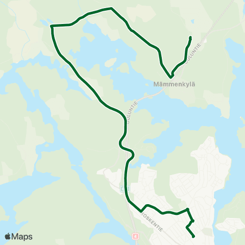 Linkki Äänekoski - Lantelantie map