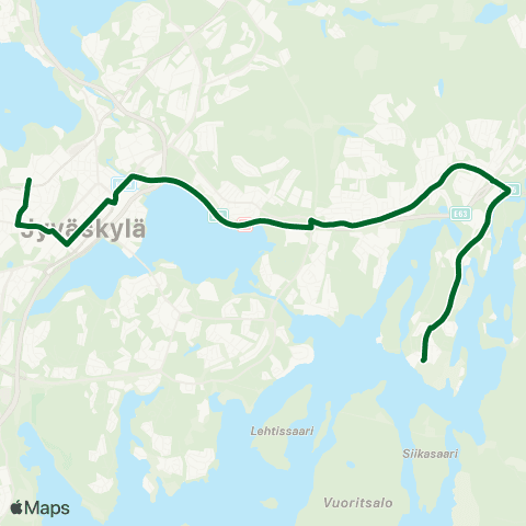 Linkki Haapaniemi-Viitaniemi map