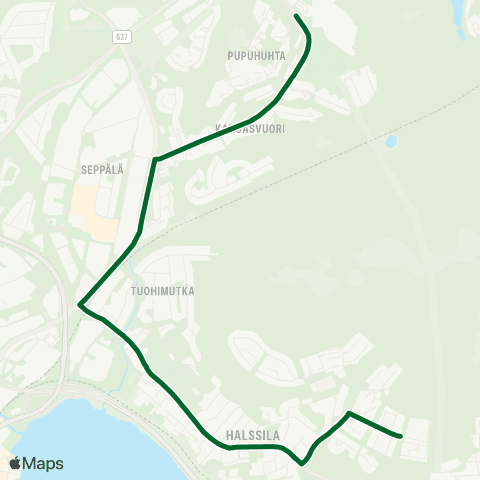 Linkki Halssila-Huhtaharjun Koulu map