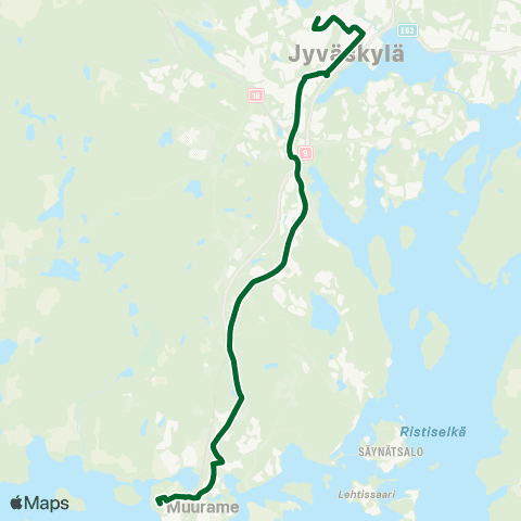 Linkki Verkkoniemi-9tie-Viitaniemi map