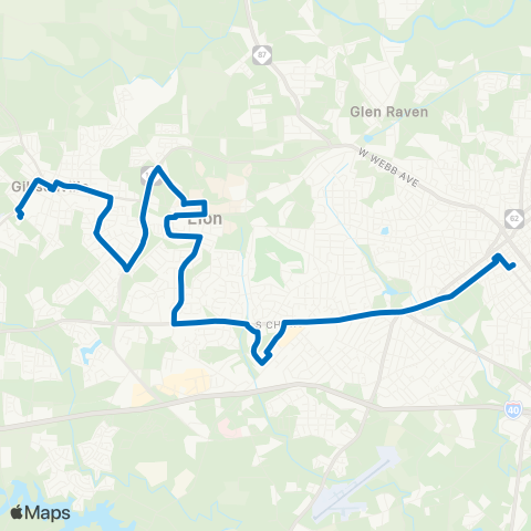 Link Transit 3 Blue map