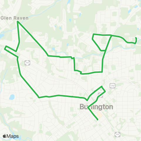 Link Transit 4 Green map