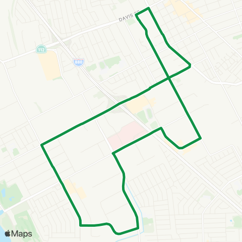 San Leandro Links South Loop map