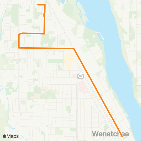 LINK Wenatchee Avenue / Walmart map