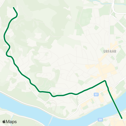 Linz AG Linien Linz Pöstlingberg - Linz Hauptplatz map