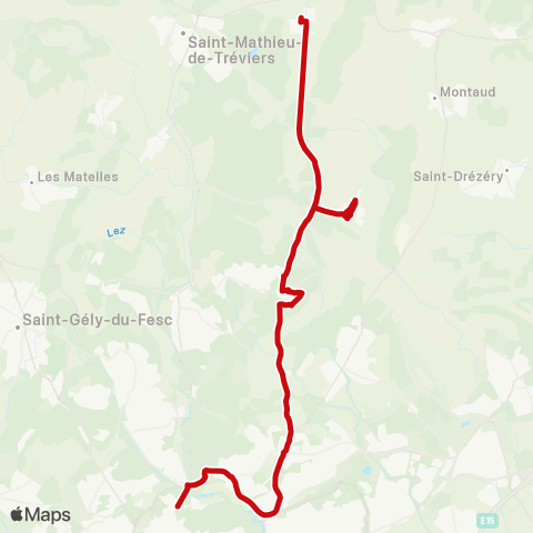 liO Montpellier - Assas - Ste Croix de Q. map