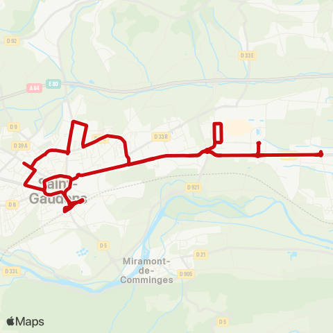 liO Movigo Ligne du Matin map