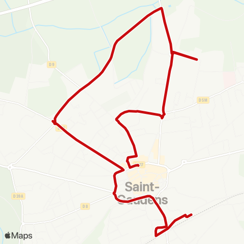 liO Movigo Ligne du Soir map