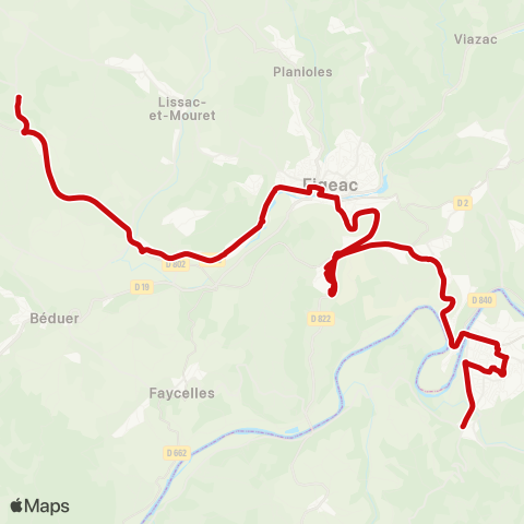 liO Le Transport Utile map