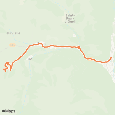 liO Luchon - Peyragudes map