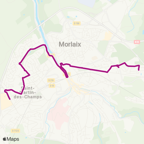 LinéoTim Ligne 4 map