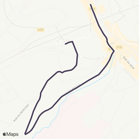 LinéoTim L N2 Gare - Place Cornic map