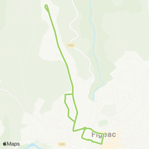 Le Bus Bout des Crêtes / Centre-ville map