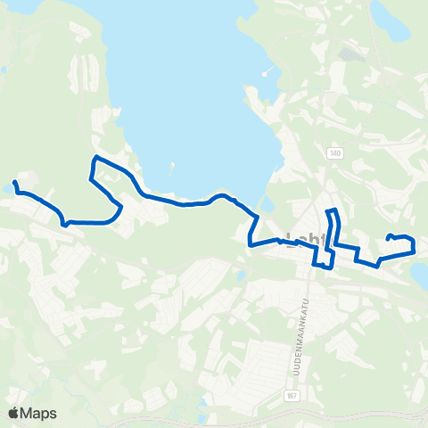Lahden seudun liikenne Pyhätön - PHKS map