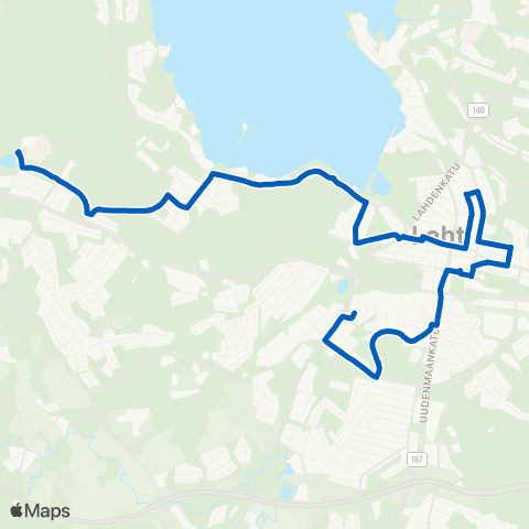 Lahden seudun liikenne Vahva-Jussi - PHKS map