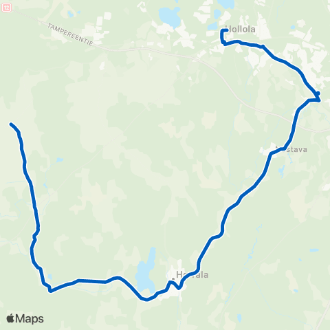 Lahden seudun liikenne Salpakangas - Tennilä map