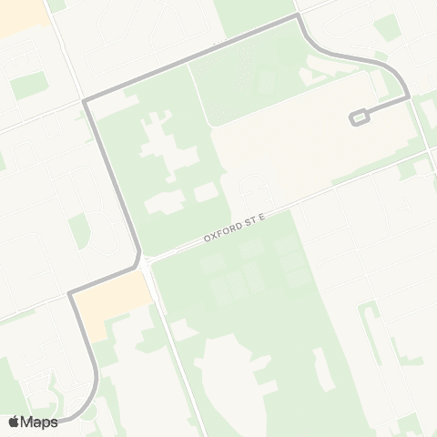 London Transit Fanshawe Construction Connector map