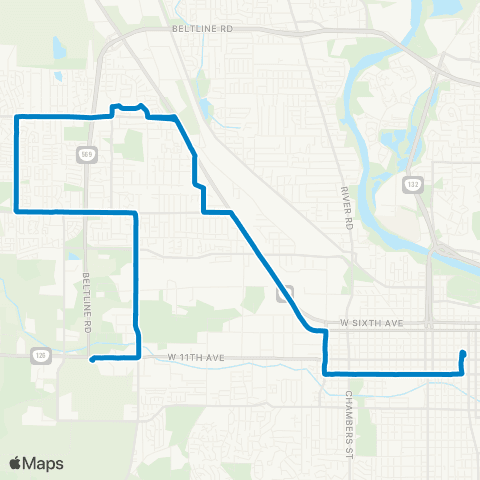 LTD Barger / West 11th Ave. map