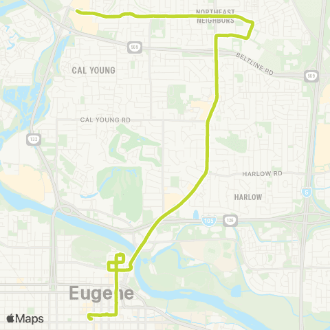 LTD Coburg Road / VRC map