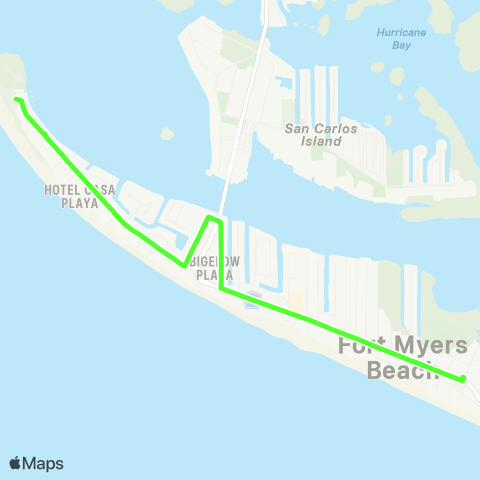 LeeTran Bowditch Point to Fmb Library map