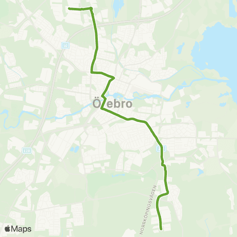 Länstrafiken Örebro  map