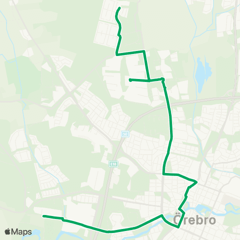 Länstrafiken Örebro  map