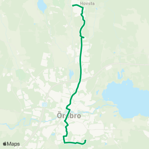 Länstrafiken Örebro  map