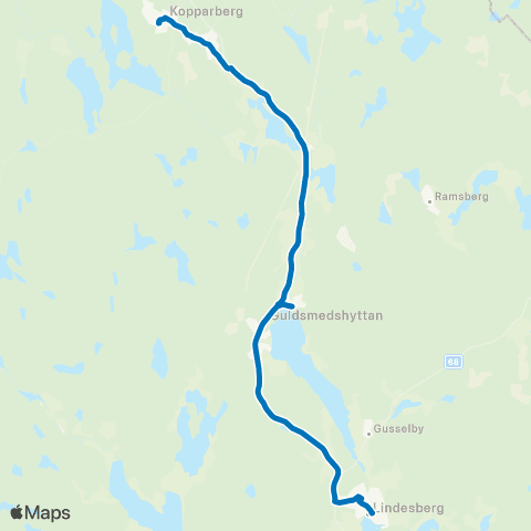 Länstrafiken Örebro  map
