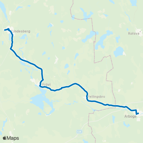 Länstrafiken Örebro  map